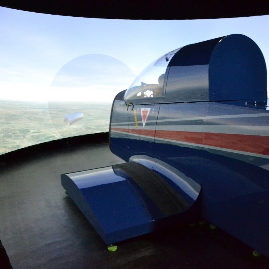 Simulationskabine für Flugzeuge FTD1 FTD2 Elite Simulation