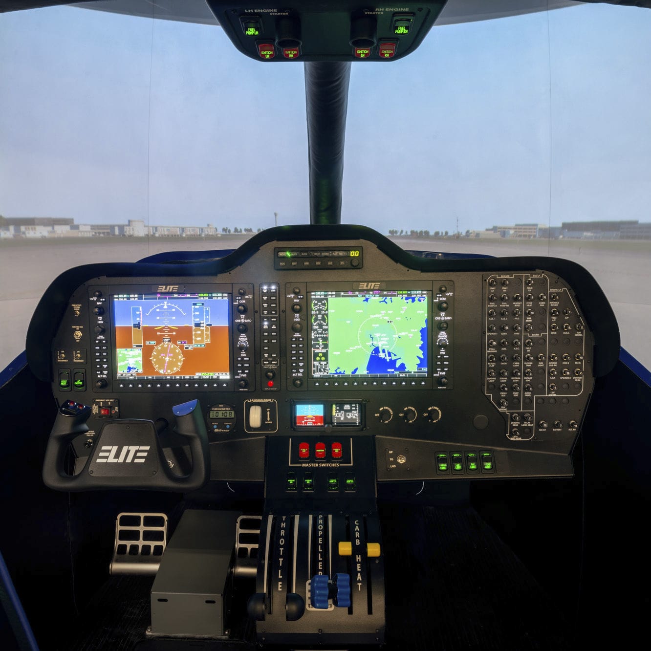 Flugsimulator P2006T E1000 II Elite Simulation Solutions für