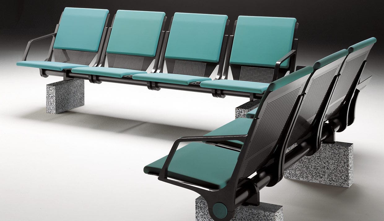 Asiento Con Estructura Modular Para Aeropuerto Sardi Estar Imat