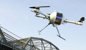 dron de vigilancia / para búsqueda y rescate / de reconocimiento / de medición