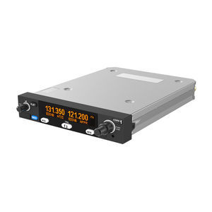 émetteur-récepteur VHF / émetteur-récepteur radio / pour avion / monté sur panneau