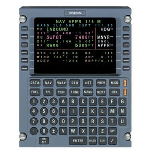 FMS pour avion / MCDU / avec GPS/NAV/COM