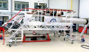 fuselage access plateform / movable
