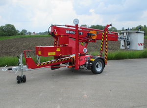 work lifting platform / telescopic / articulated / mast-climbing