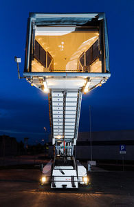 boarding stairs / self-propelled / mobile / for aircrafts
