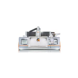 5-axis machining center / with swiveling spindle / gantry / for the aerospace industry