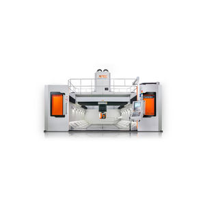 5-axis machining center / with swiveling spindle / for aeronautics / gantry