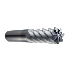 stainless steel milling cutter / for steel / for titanium / end mill