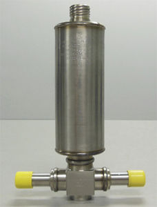 aircraft solenoid valve / for air / for fuel / 2-way