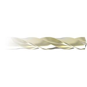 carbide drill bit / for metals / for aeronautics
