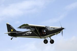 2-person ULM aircraft / tourism / single-engine / piston engine