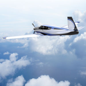 4-seater private plane / piston engine / single-engine