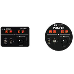 VHF transceiver / audio panel / for aircraft / panel-mount