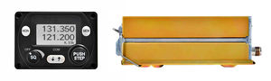 VHF transceiver / radio transceiver / for aircraft / panel-mount