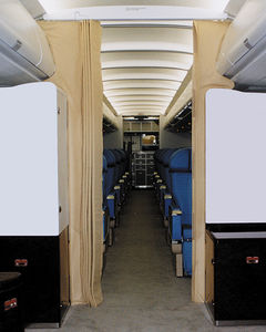 fabric aircraft cabin curtain