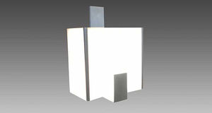 aircraft cabin lighting / LED / wall-mounted