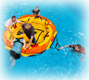 helicopter life raft