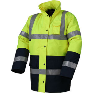 work jacket / for airports / high-visibility / waterproof