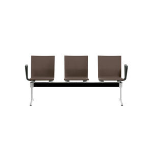 airport beam chairs / plastic / leather