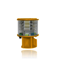 runway end identification light / LED / white / yellow