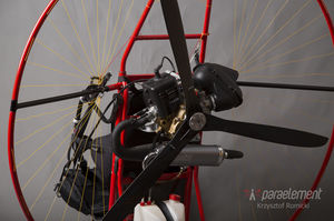 monoplace paramotor carts / with engine
