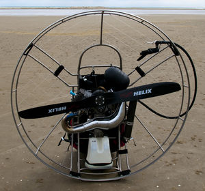 monoplace paramotor carts / with engine