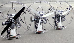 monoplace paramotor carts / with engine
