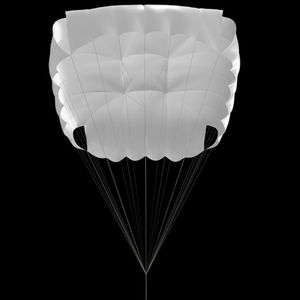 performance parachute / rescue / single