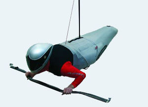 hang gliding free flight harness / monoplace