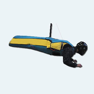 hang gliding free flight harness / parachute / single