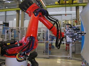 electric riveting machine / for aeronautics
