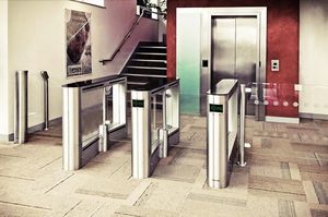 speedgate with card reader / for airports