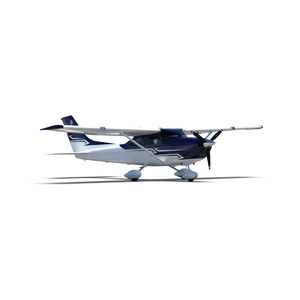 4-seater private plane / 4-stroke engine