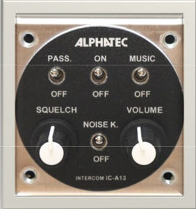VHF transceiver / intercom / for ULMs / for light aircraft