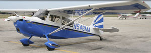 2-person private plane / piston engine / single-engine / acrobatics