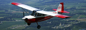 2-person private plane / piston engine / single-engine / acrobatics