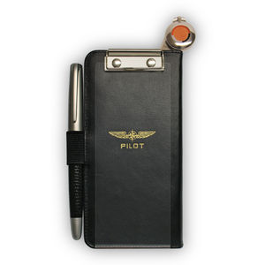 pilot kneeboard / with clipboard