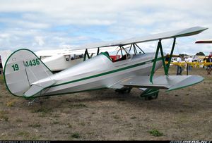 leisure activity ULM aircraft / piston engine / biplane
