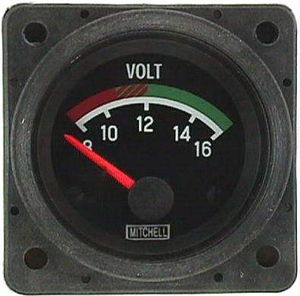 temperature gauge / analog / engine / for aircraft