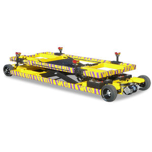 towing tug / towbarless / for helicopters / with strobe lights
