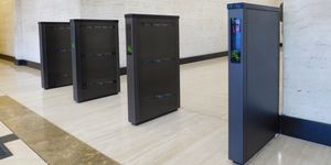speedgate with card reader / for airports