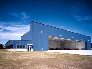 Aircraft Hangar Us Airways Heavy Structures Open For Airport