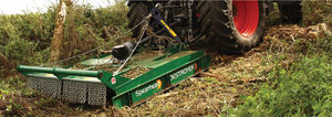 tractor-mounted mower / for airports