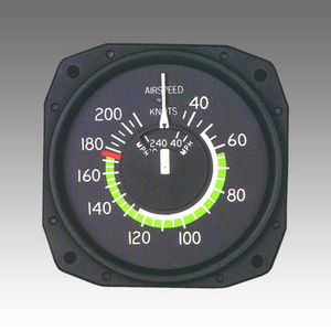 aircraft airspeed indicator / analog