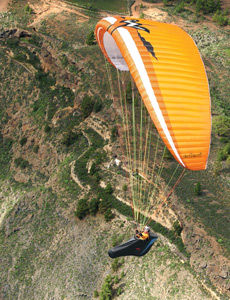 performance paraglider / single