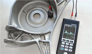 coating thickness gauge / ultrasonic / for aeronautics