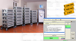 electric testing machine / for electronic material / aeronautical