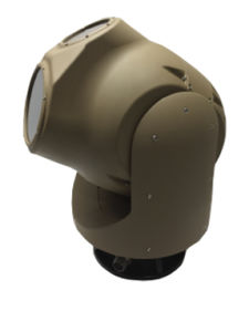 2-axis gyro-stabilized turret / for cameras / for drones