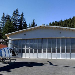 folding hangar doors / for aircrafts / for helicopters