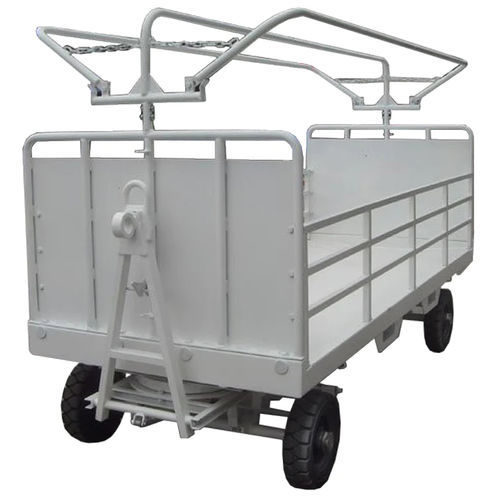 Runway Baggage Trailer HI ABT 05 Handle IT Ltd 4 Wheel Open